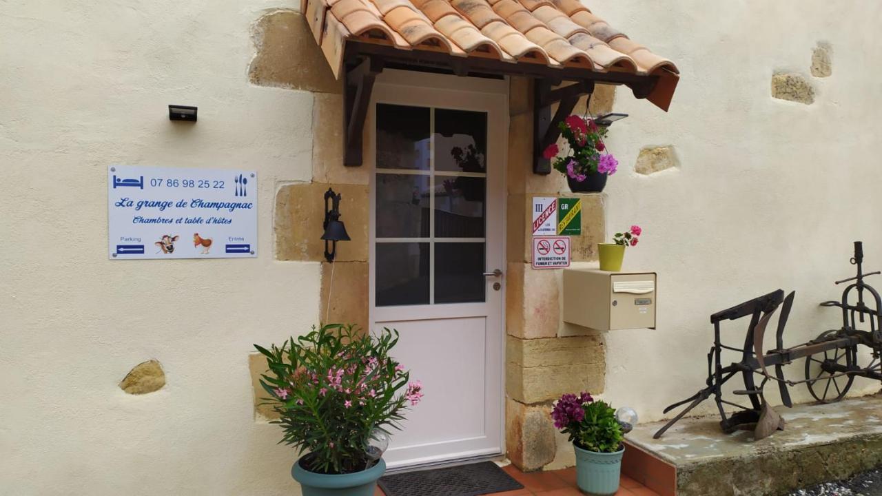 Bed and Breakfast La Grange De Champagnac Yvrac-et-Malleyrand Экстерьер фото